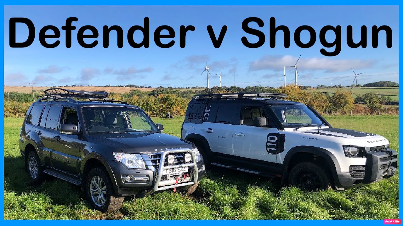 Внедорожное приключение Mitsubishi Shogun от Land Rover Defender V