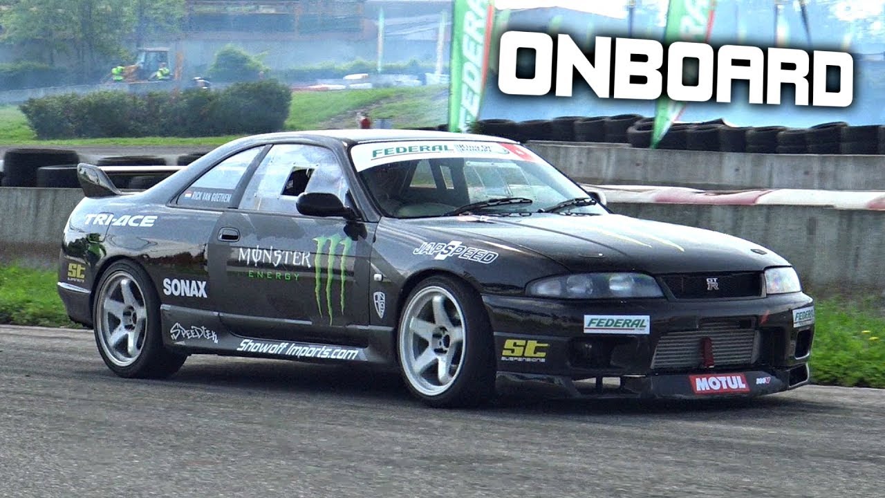 Nissan Skyline R33 Drift Build Feat. RB25 & GARRETT Turbo! - OnBoard & Screaming Turbo Sounds!