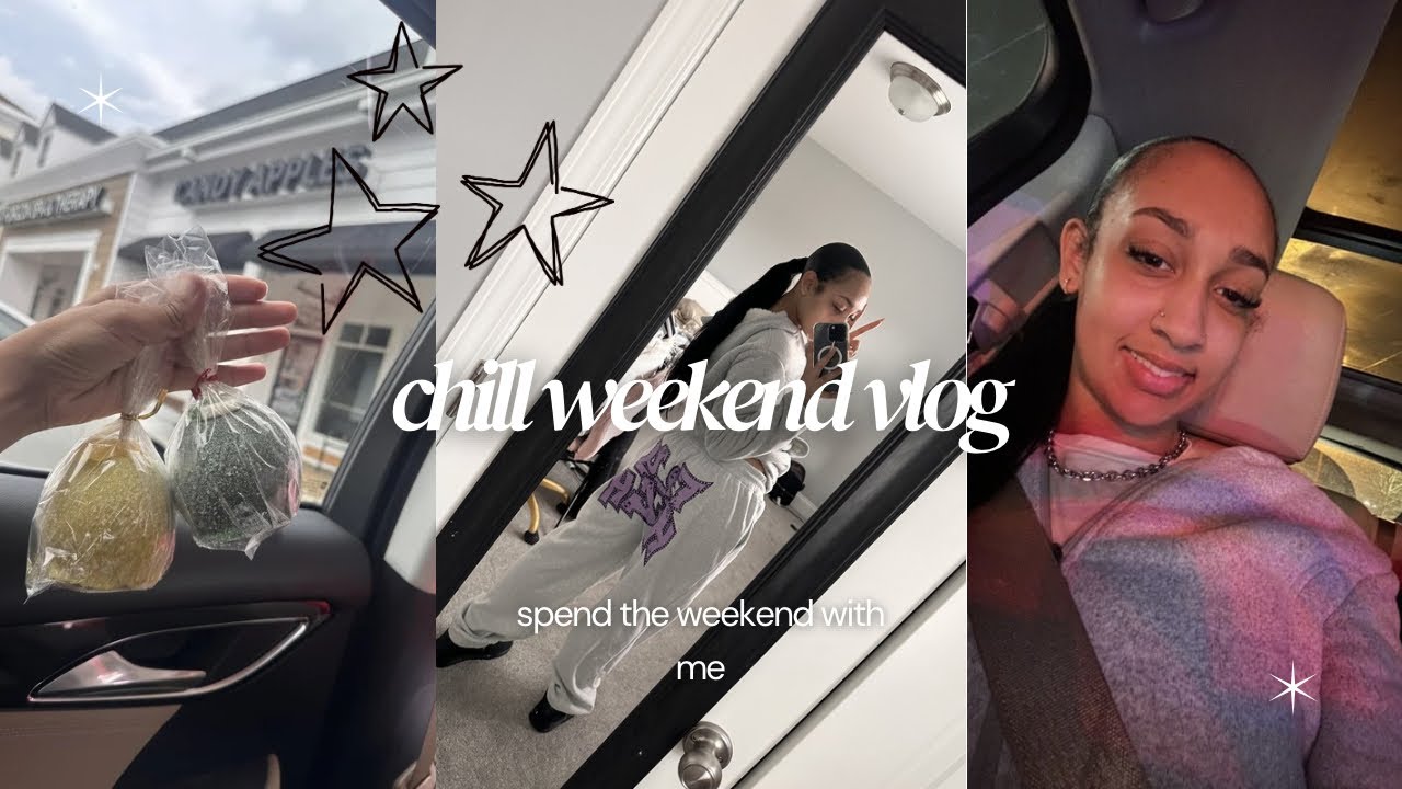 come spend a chill weekend with me!!☺️🙃