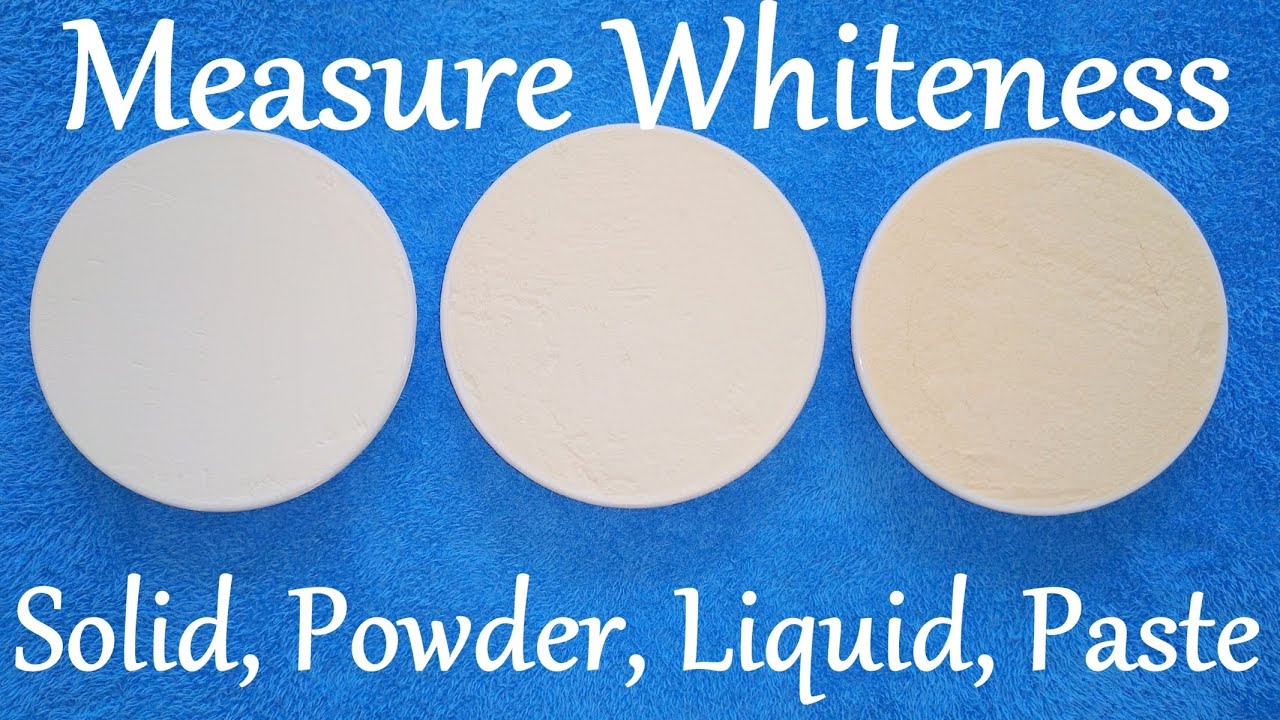 Affordable Universal Whiteness Meter Tester for Powder Liquid Paste Solid