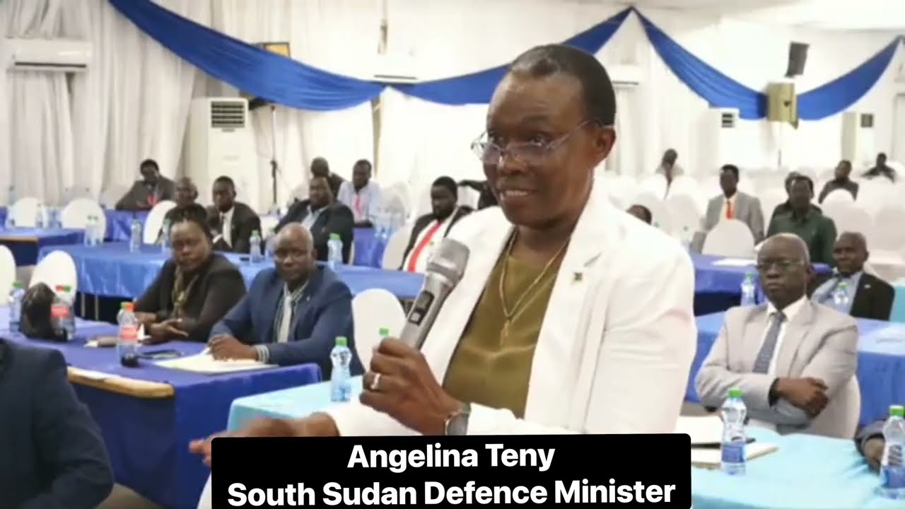 Angelina Teny Supports Husband Dr Riek on Dredging & Talks on Water National Security