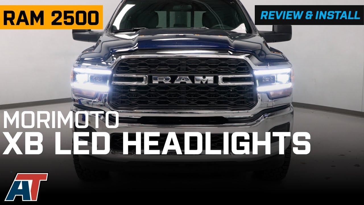 2019-20 24 RAM 2500 Morimoto XB Hybrid LED Headlights Review & Install