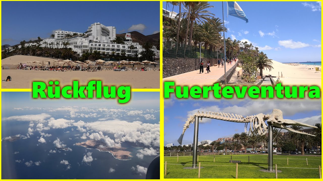 Fuerteventura⛱️☀️ Rückflug ✈️🛩️