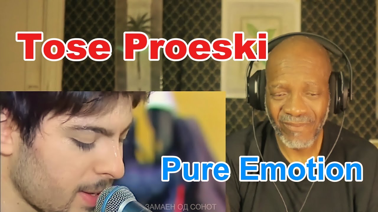 Mr. Giant Reacts Tose Proeski - Molitva za Magdalenu - live