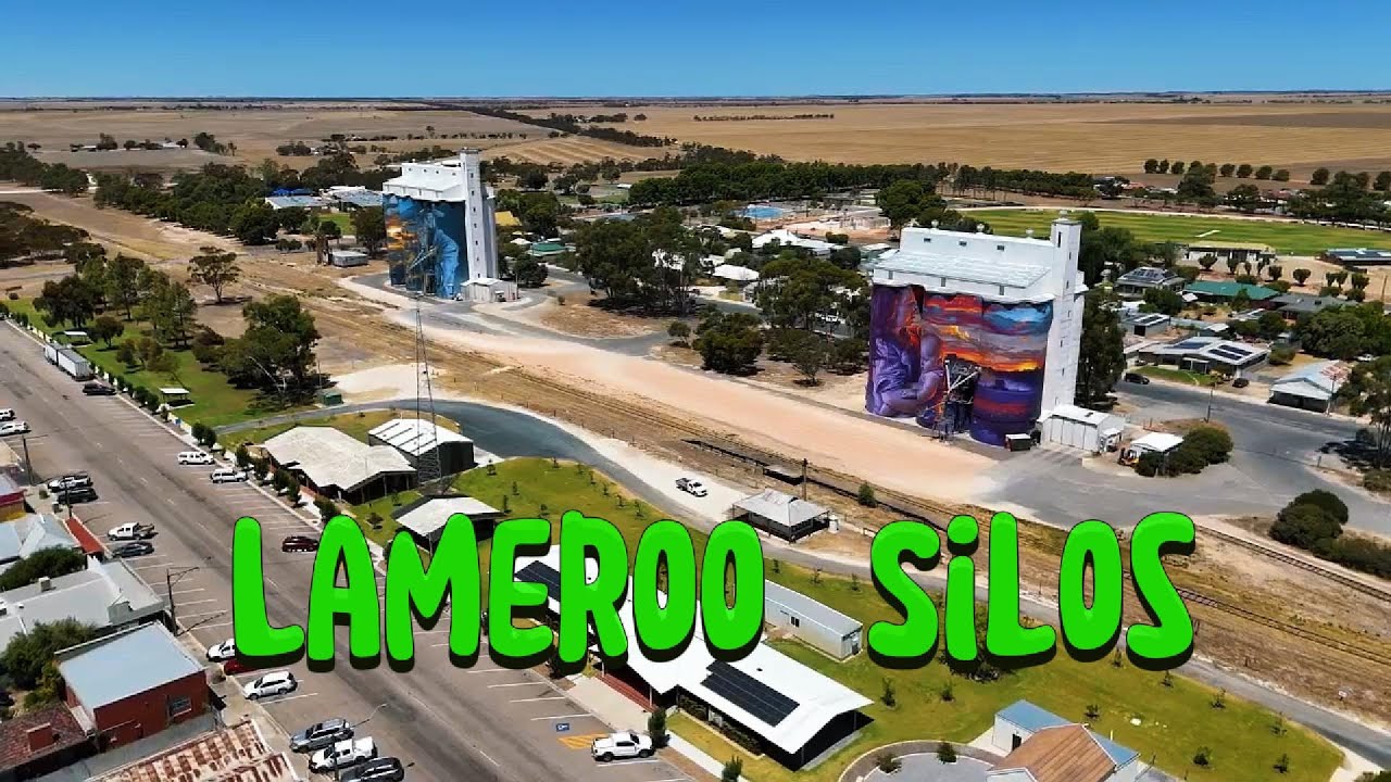 LAMEROO TWIN SILOS ART WORK