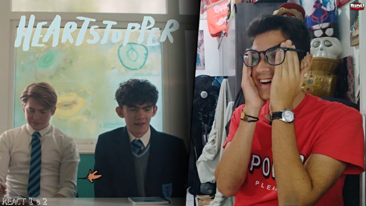 DIFÍCIL NÃO SE APAIXONAR TAMBÉM! - REACTION & REVIEW sobre os eps 1x01 e 1x02 de Heartstopper