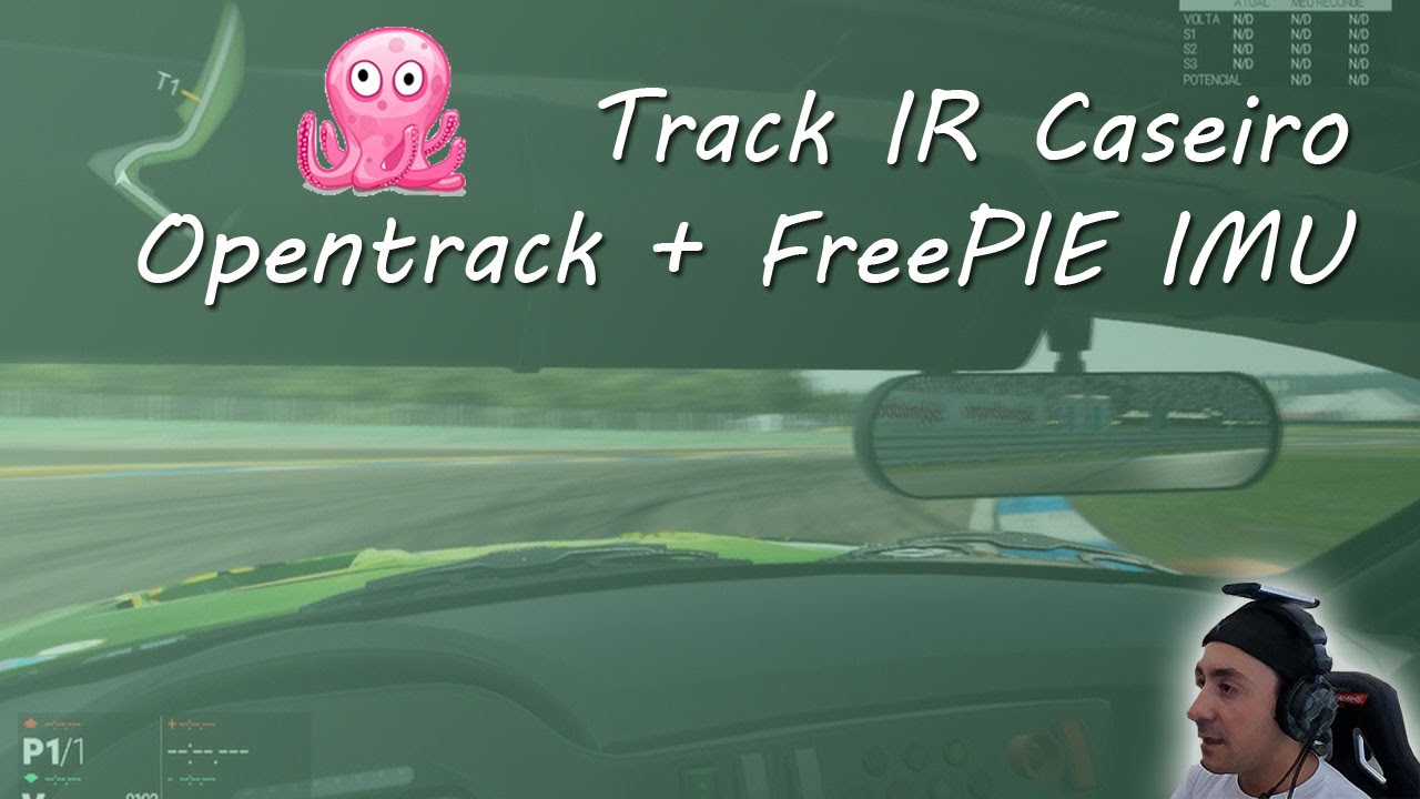 TrackIR Caseiro com Opentrack e Smartphone