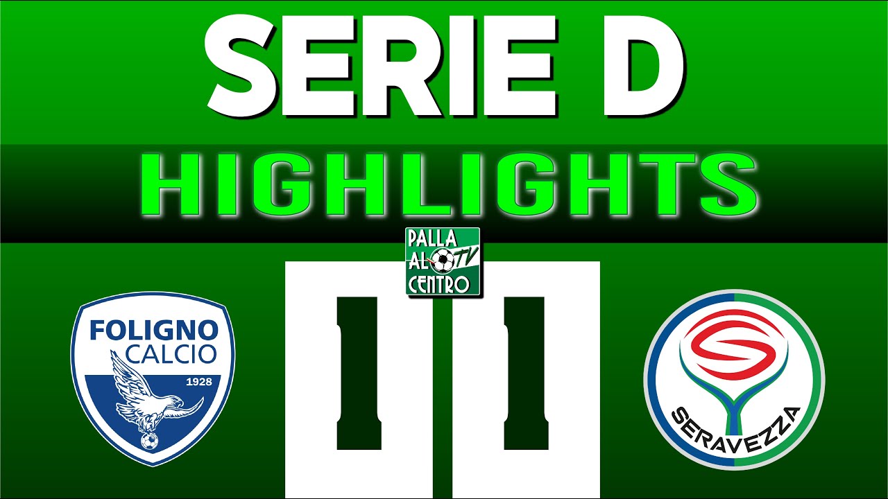 HIGHLIGHTS - FOLIGNO vs SERAVEZZA 1-1 del 14/12/2025