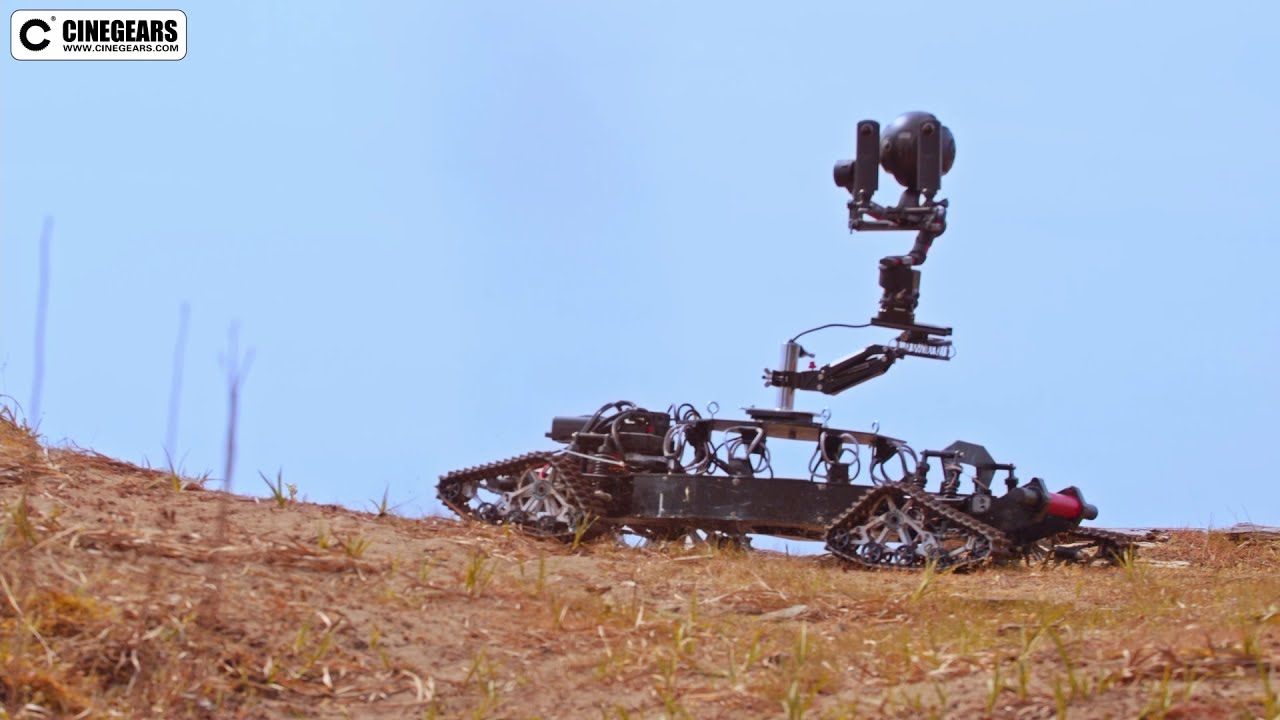 CINE RC 4 x 4 All-Wheel Drive Gimbal Car X Model - Tire Testing