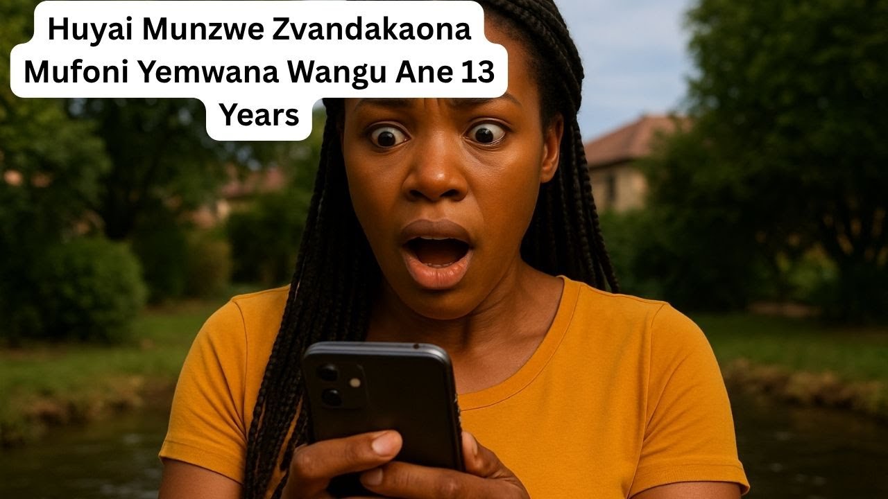 Huyai Munzwe Zvandakaona Mufoni Yemwana Wangu Ane 13 Years