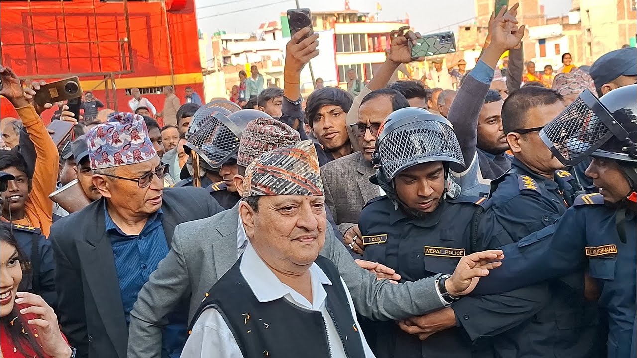 पूर्वराजा र पूर्वरानीको स्वागत गर्न जानकी मन्दिरमा उर्लियो भिड | Deshsanchar