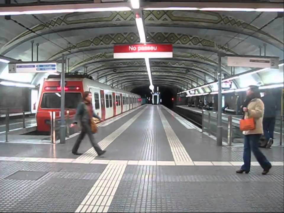 Timelapse: Movimiento en FGC - Pl. Catalunya