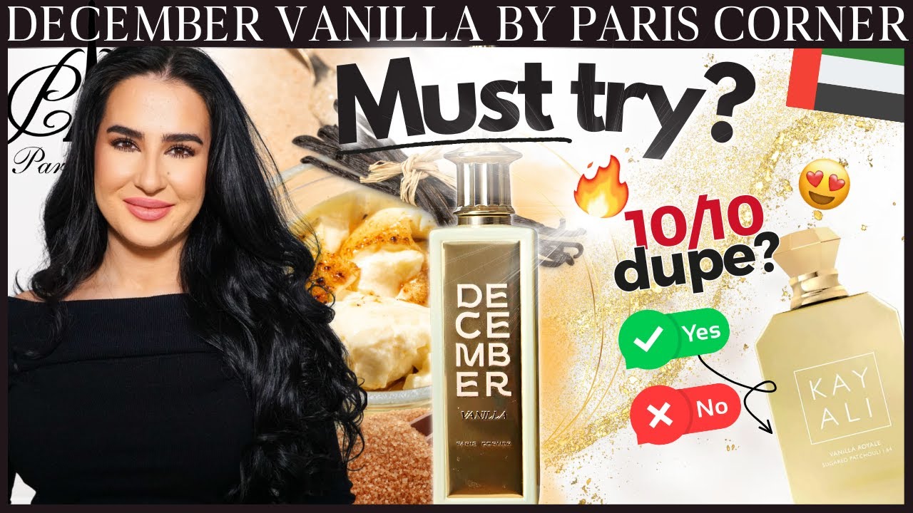 НОВИНКА 🔥 ДЕКАБРЬСКАЯ ВАНИЛЬ от PARIS CORNER — первые впечатления и сравнение Vanilla Royale от K...