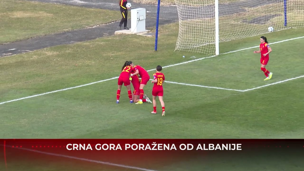 Crna Gora poražena od Albanije