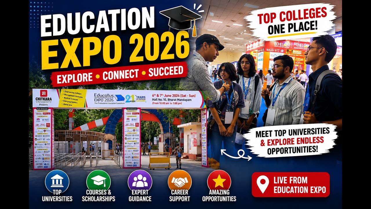 Education Expo 2026 Full Tour | Educatus Expo III 2026 | Top Colleges, Universities Under One Roof!