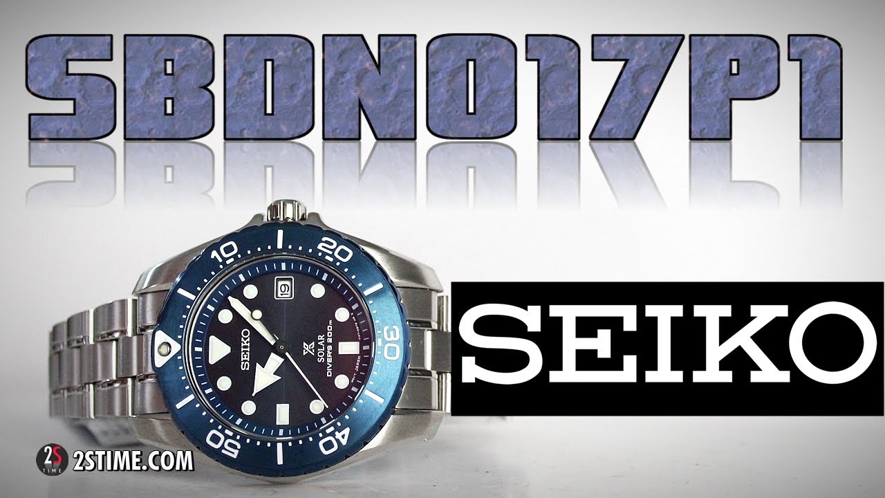 SEIKO Solar Diver TITANIUM SBDN017P1  | One of the Best Diver Watch Ever