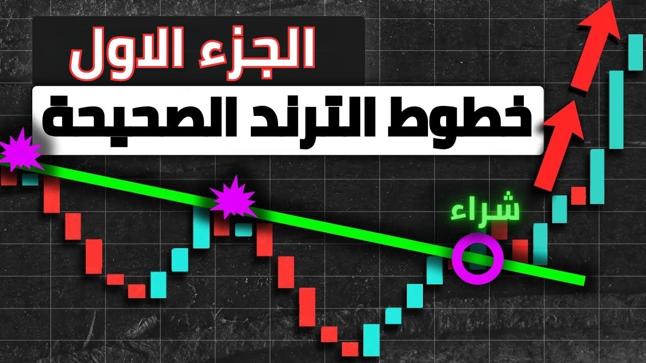 كيفية رسم خطوط الترند في التحليل الفني | أسرار تحديد الاتجاهات | الجزء الأول