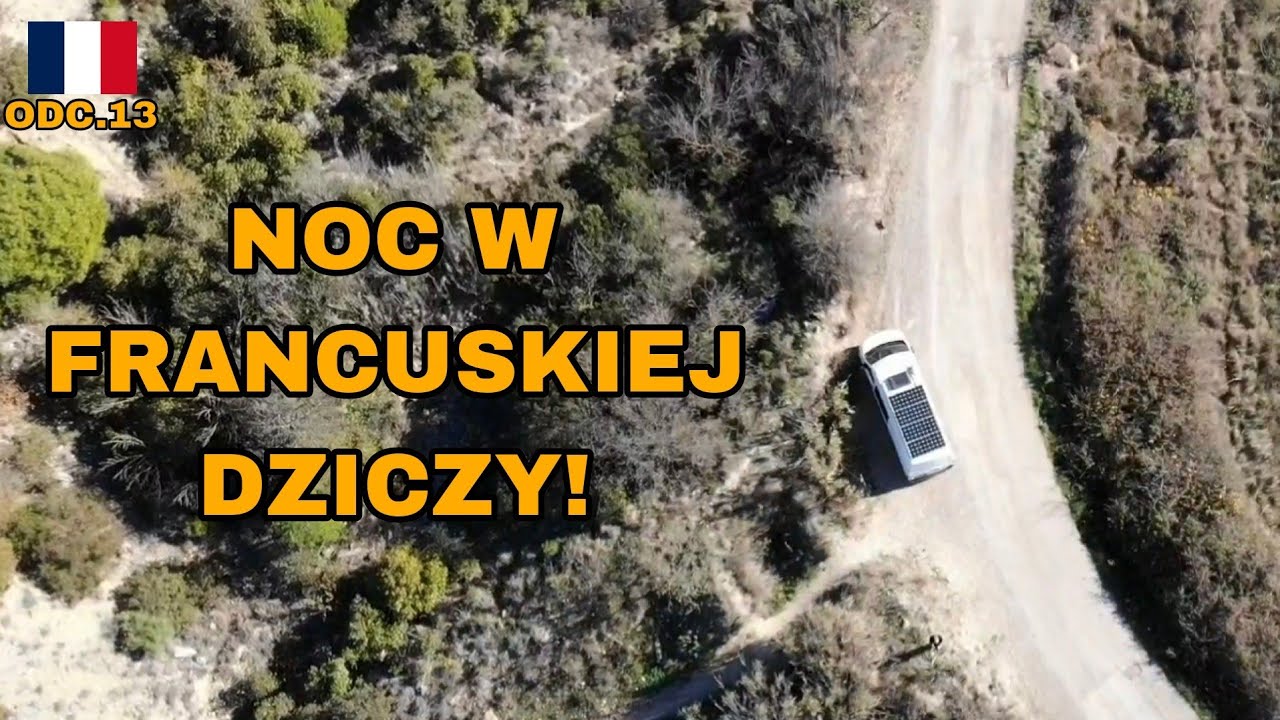 Nocka w uroczym i dzikim miejscu na uboczu. Południe Francji.