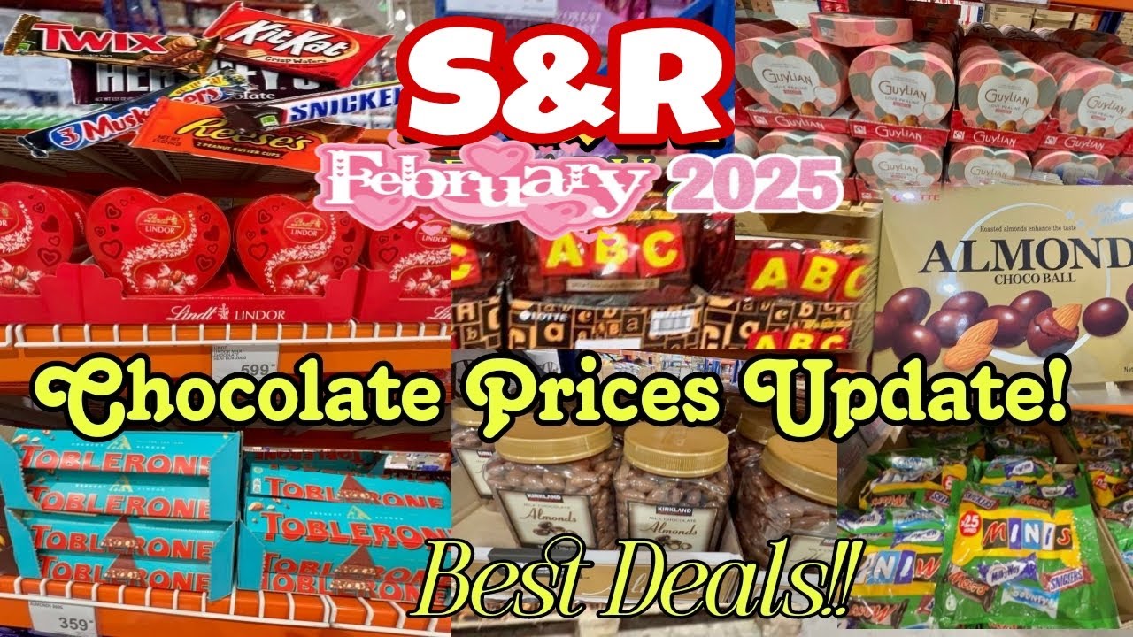 S&R | Chocolate Prices Update | February 2025 | Shopping and Tour | #Len TV Vlog