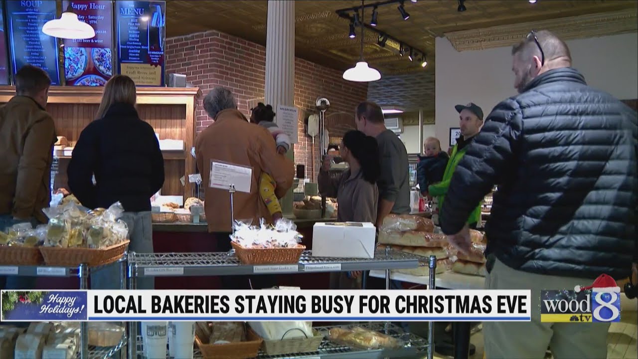Local bakeries staying busy for Christmas Eve