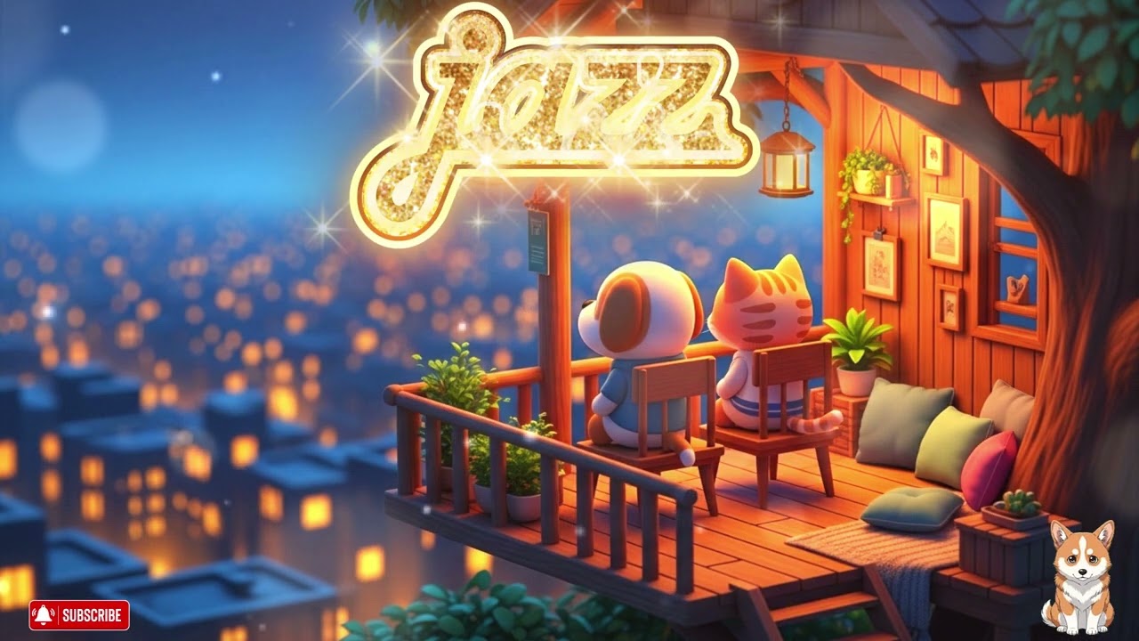 Soft Jazz & Lofi Beats for a Cozy Evening 🌙 Perfect Study & Relax Music