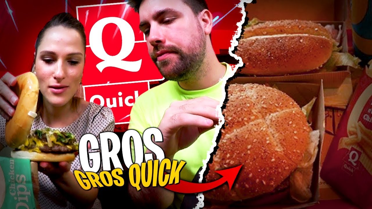 Grosse dégustation, après KFC on dévalise Quick avec Pidi...