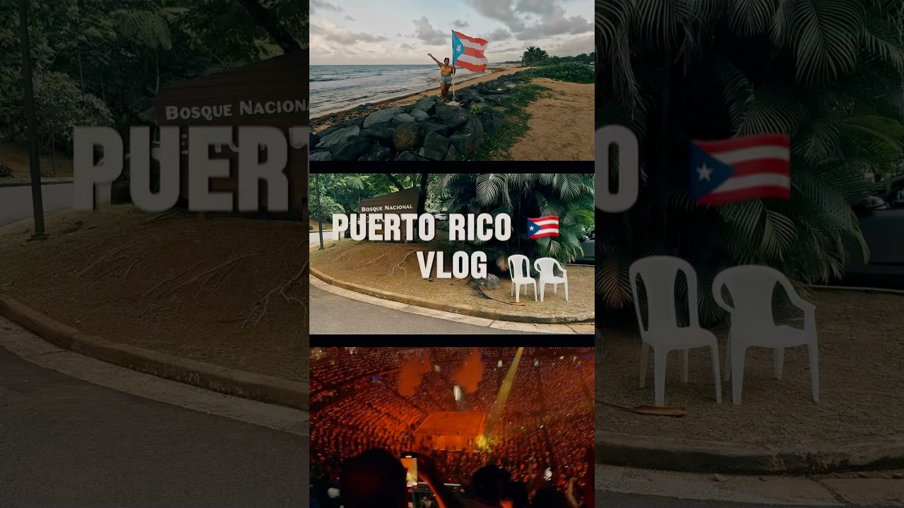 Puerto Rico Vlog #travelvlog #puertorico #badbunny #travel #shorts #puertoricovlog #travelgram