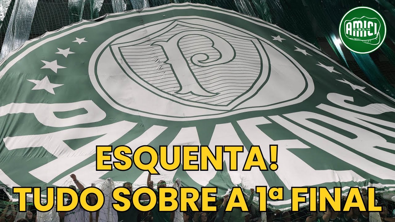 🔴AO VIVO: ESQUENTA PARA PALMEIRAS x NOVORIZONTINO | AGORA É FINAL