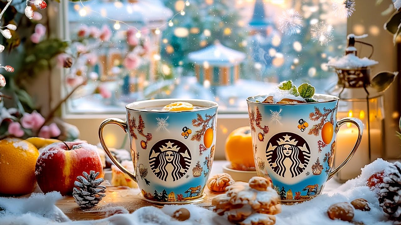 【広告なし】1月のスターバックスジャズ☕ 冬から春へ移ろうカフェで聴く癒しのスムーズジャズ｜作業・勉強・リラックス用