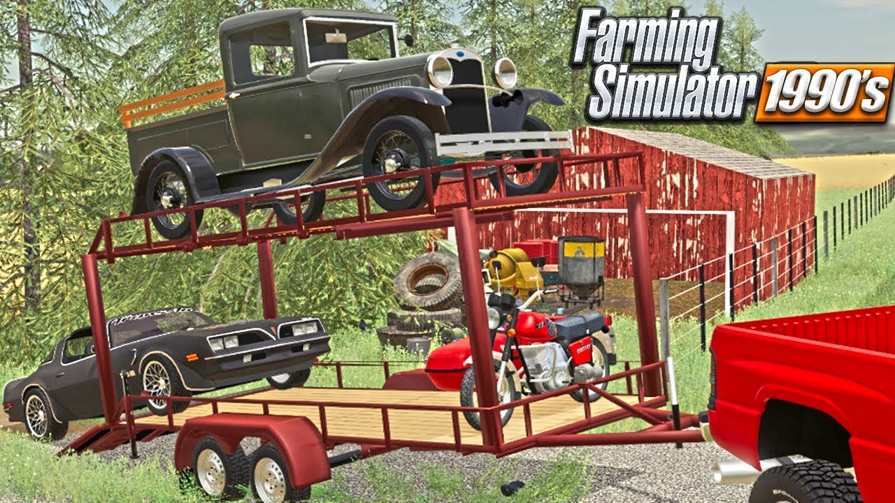 FREE WORK FOR 1ST GRABS AT FORGOTTEN BARN FINDS (1990s ROLEPLAY) FARMING SIMULATOR 19