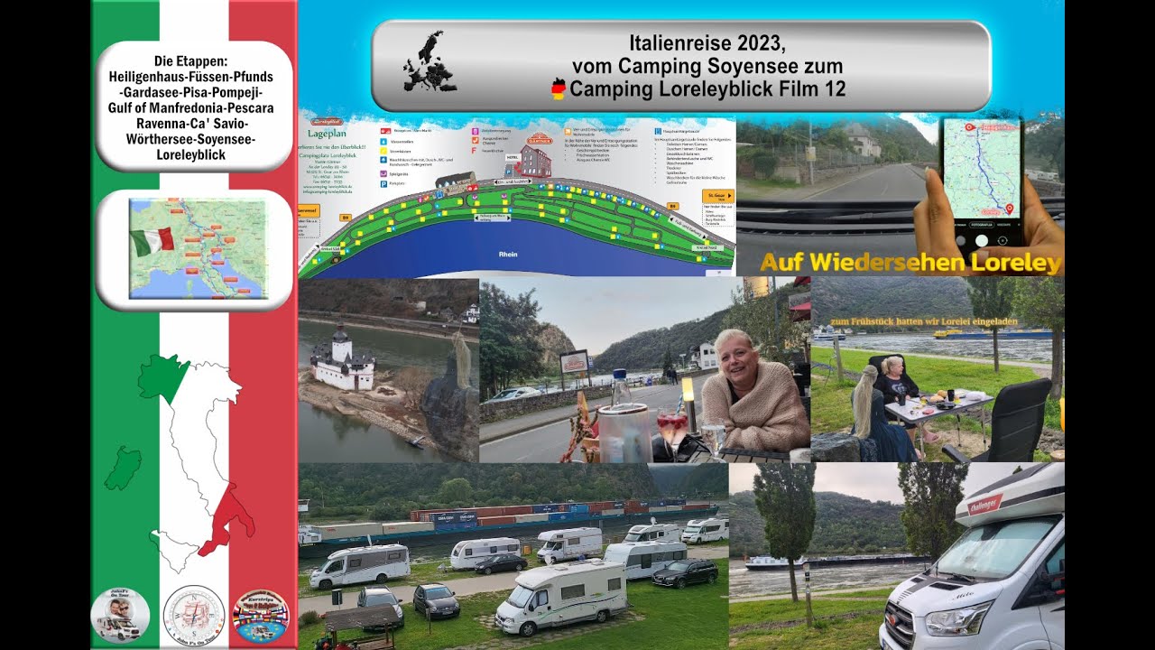 Traumplatz für Wohnmobil-Fans 🚐 – Camping Loreleyblick mit Burgen, Wein & Wandern!