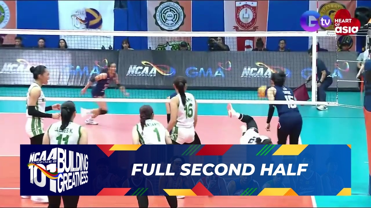 FULL SECOND HALF - Letran Lady Knights vs Benilde Lady Blazers | NCAA Season 101