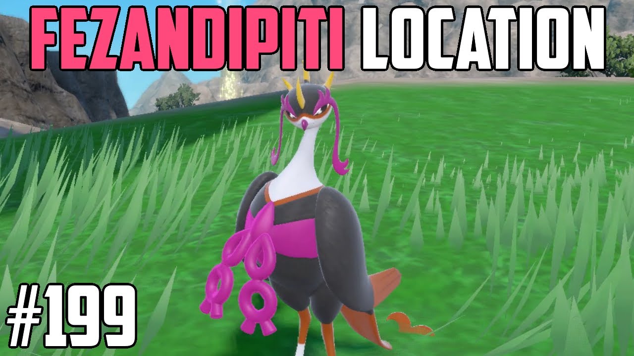 Как поймать Фезандипити &mdash; Pok&eacute;mon Scarlet & Violet (DLC)