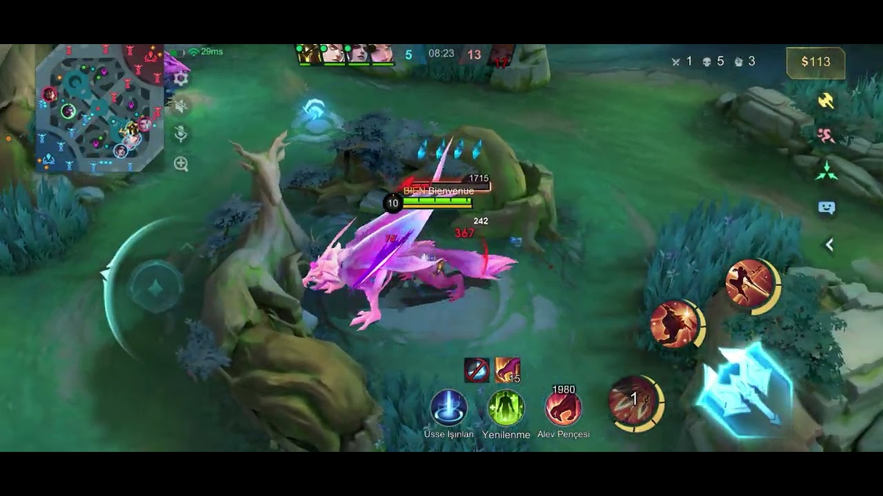 HAYABUSA TEK ATAN BUİLDİ YAPTIM! - Mobile Legends 