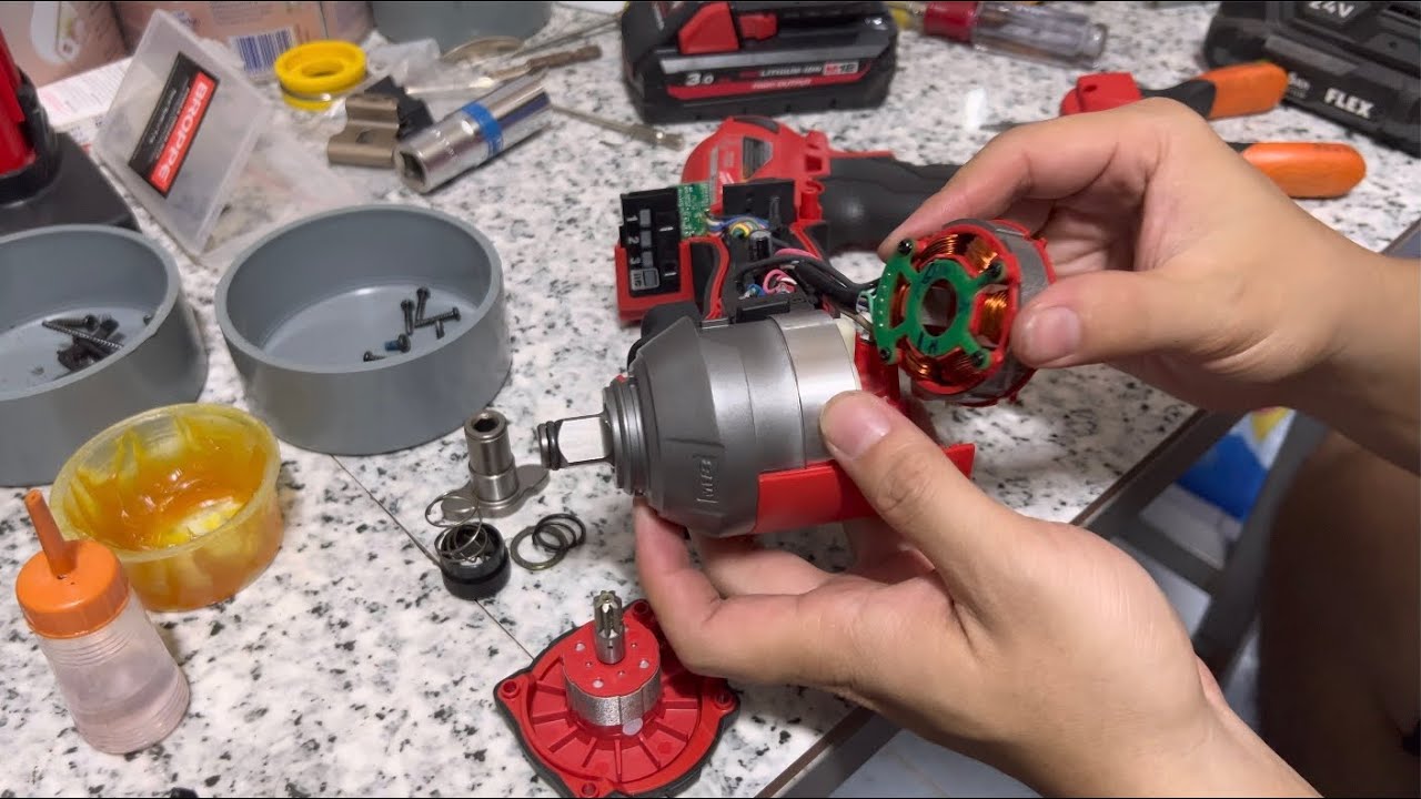 Cách Làm Lên Đầu Bulong Cho Máy Vít Milwaukee 2853-20