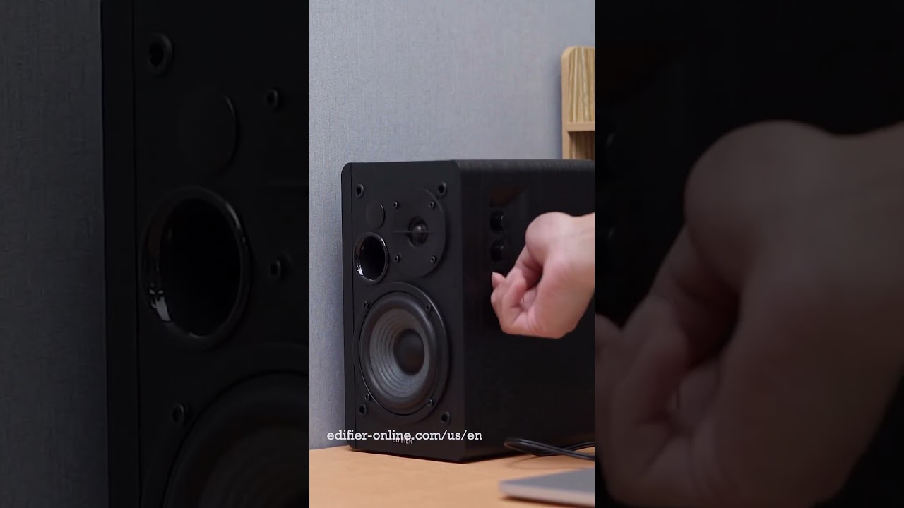 📑🖥️ Edifier MR4 Powered Studio Monitor provides accurate and clear sound reproduction.