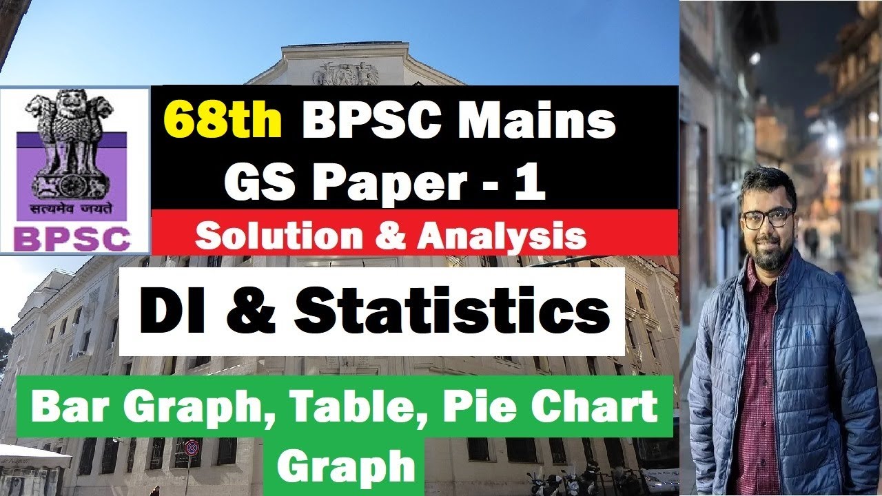 68th BPSC MAINS GS PAPER 1 DI SOLUTION | DI for 70th & 71st BPSC Mains GS Paper 1 | 72 Marks | #pyq