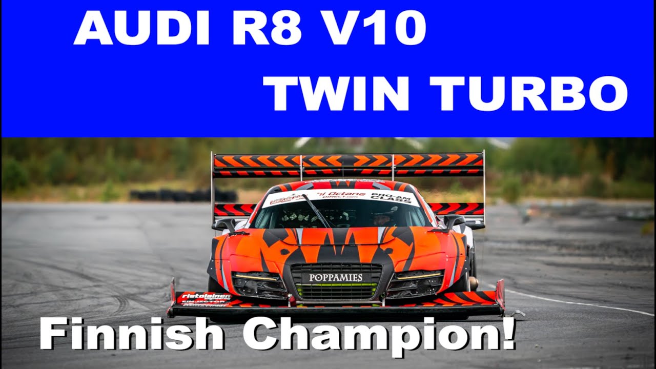 Season finale in Botniaring Finland R8 1:1 Time Attack Team