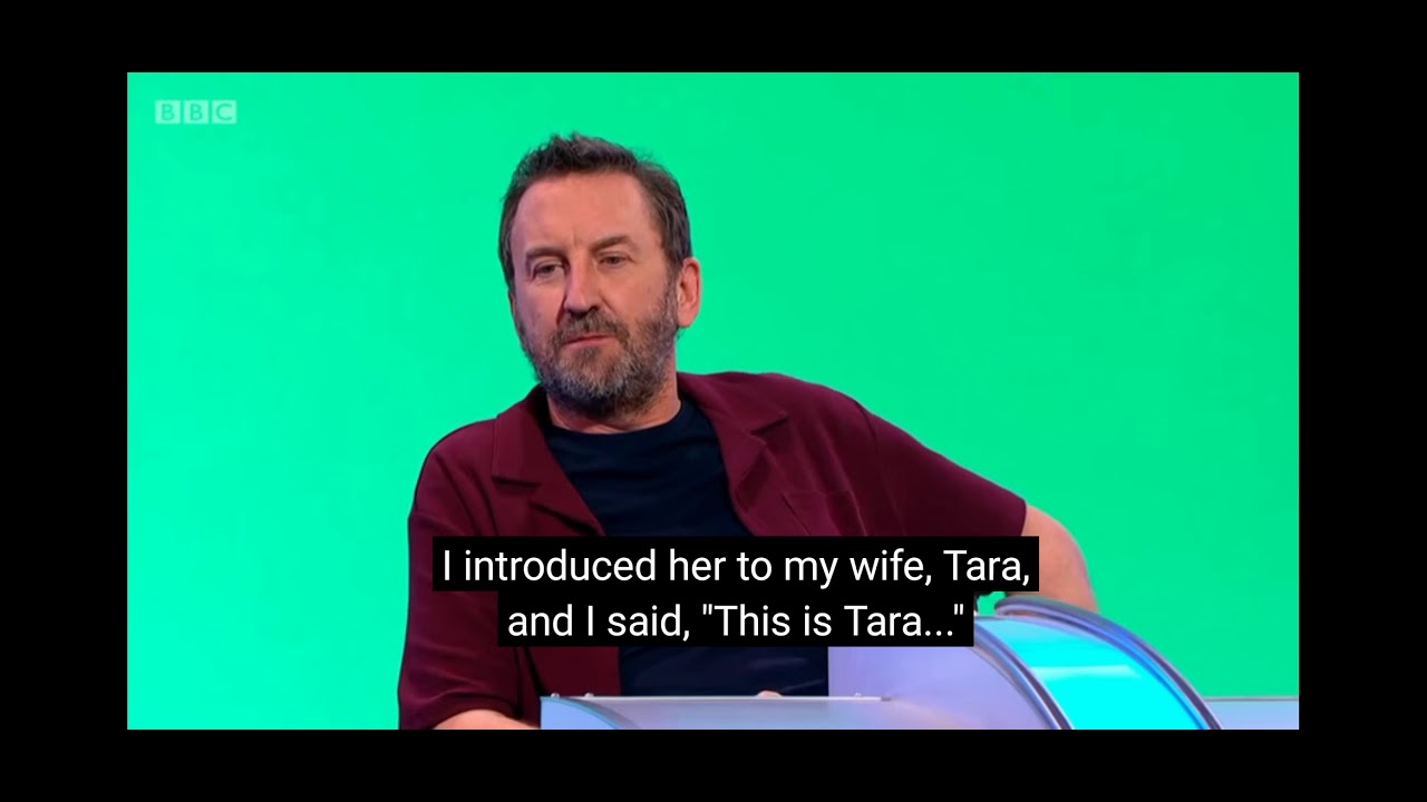 Lee Mack's Wife - WILTY?