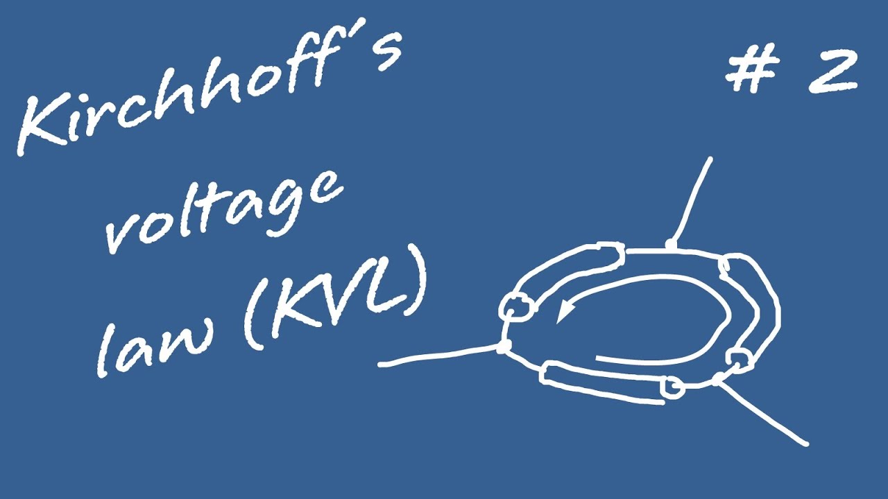 Kirchhoff's voltage law (KVL) [Derivation from Maxwell's Equations]