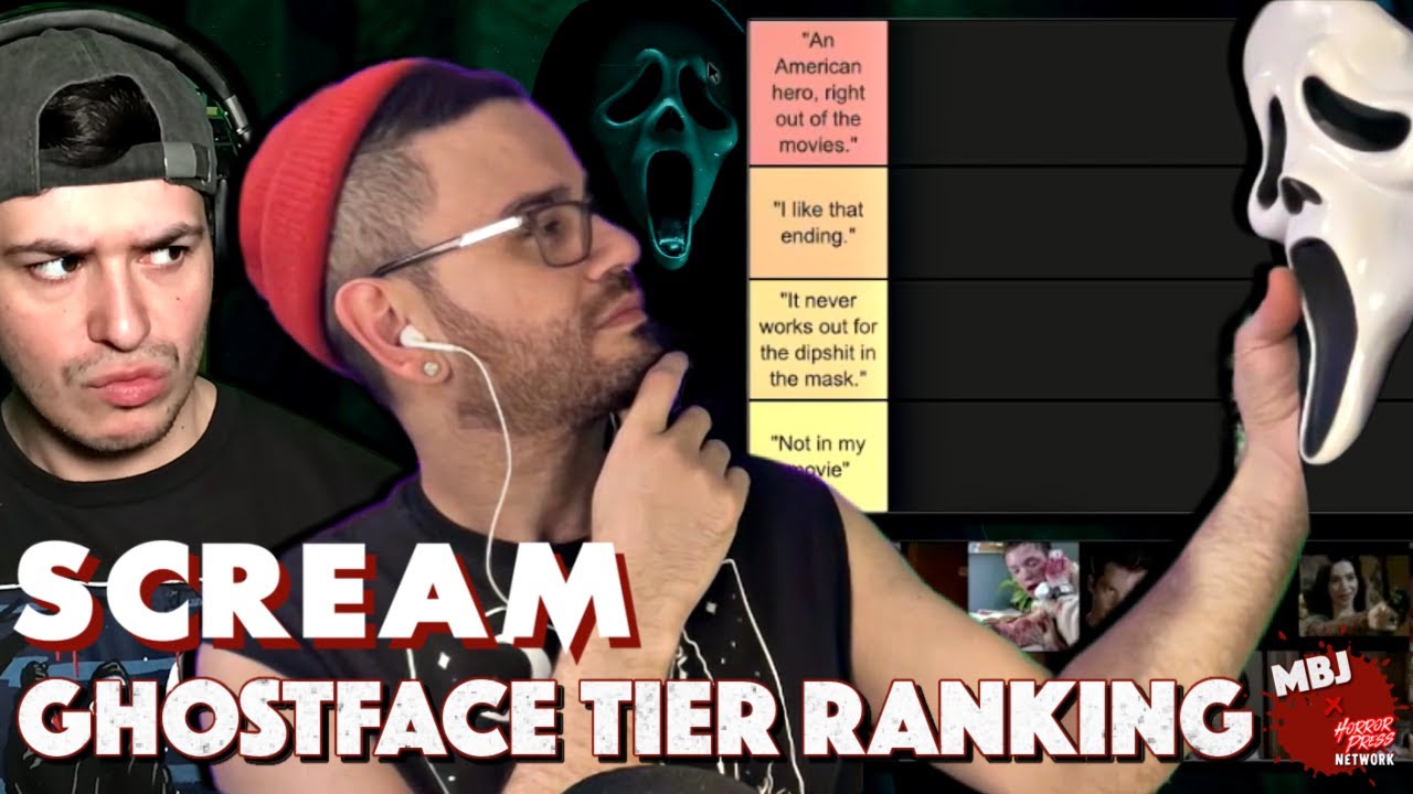 GHOSTFACE TIER RANKING