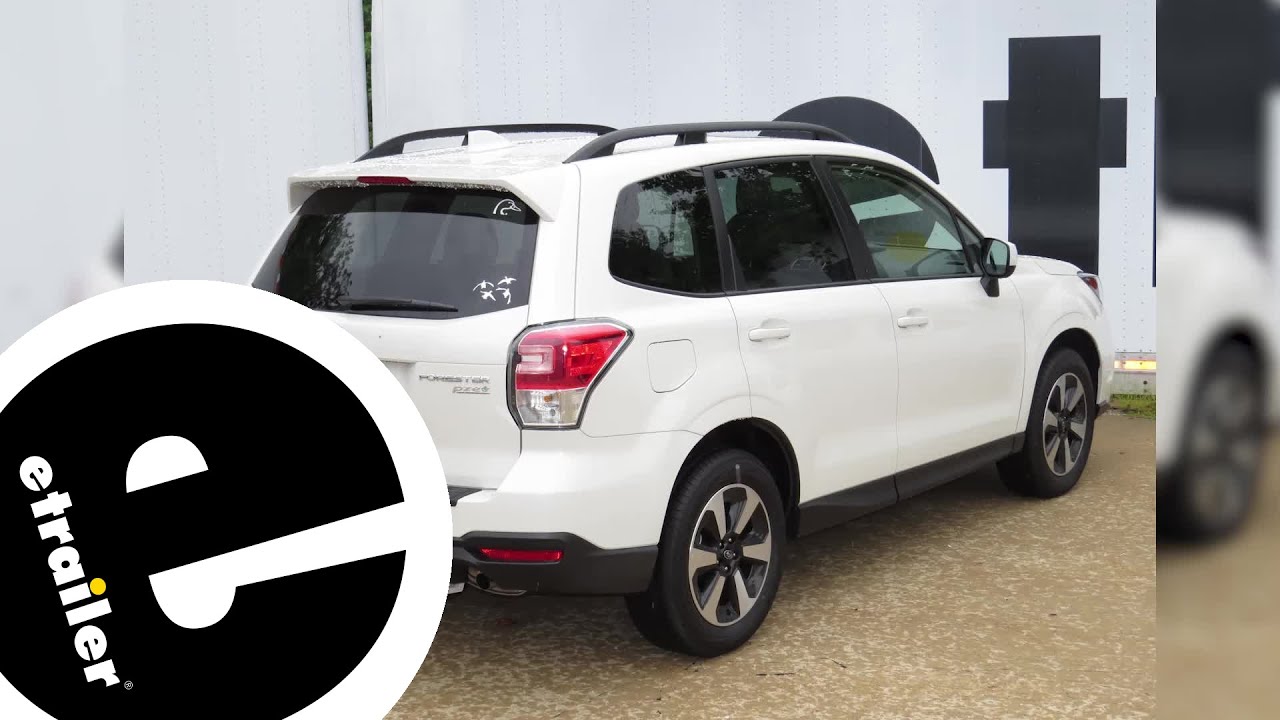 etrailer | Installation: Curt Trailer Hitch Receiver on a 2017 Subaru Forester