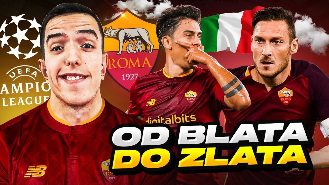 VELIKI REBUILDING AS ROME! OD BLATA DO ZLATA FIFA 23