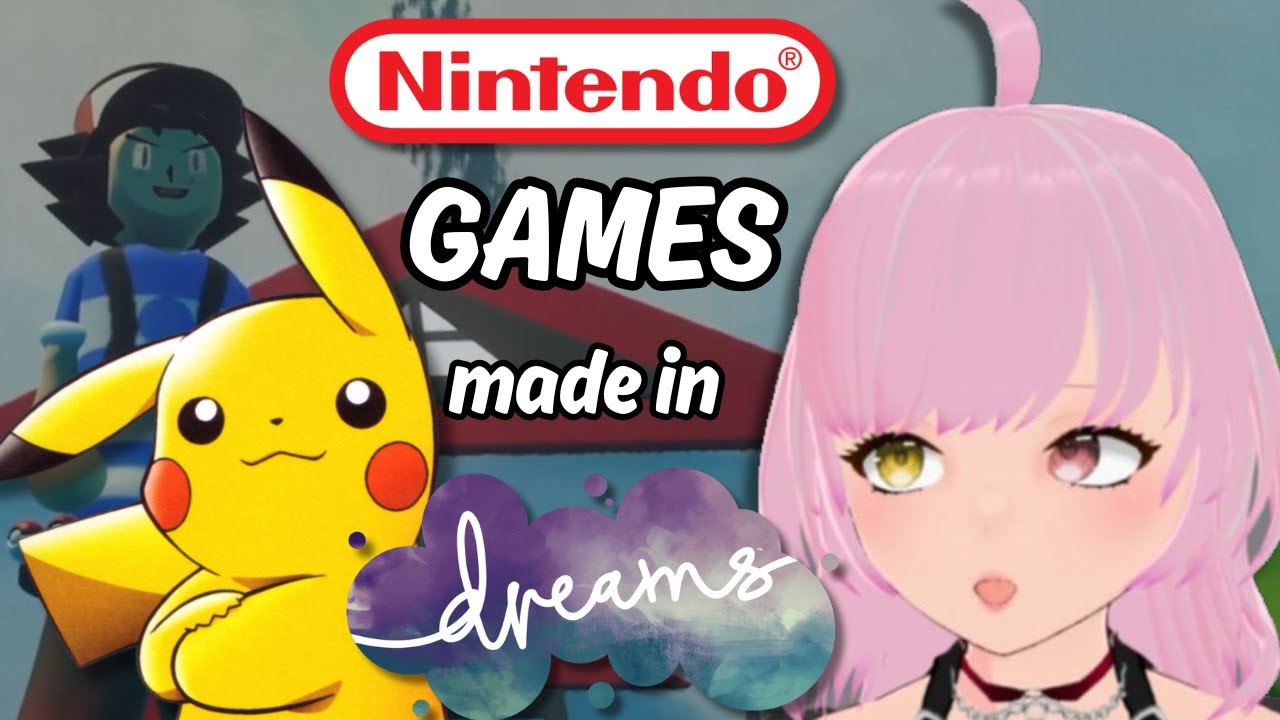 Я играл в игры Nintendo в Dreams... #nintendo #gaming #vtuber #playstation #dreams #nintendogames