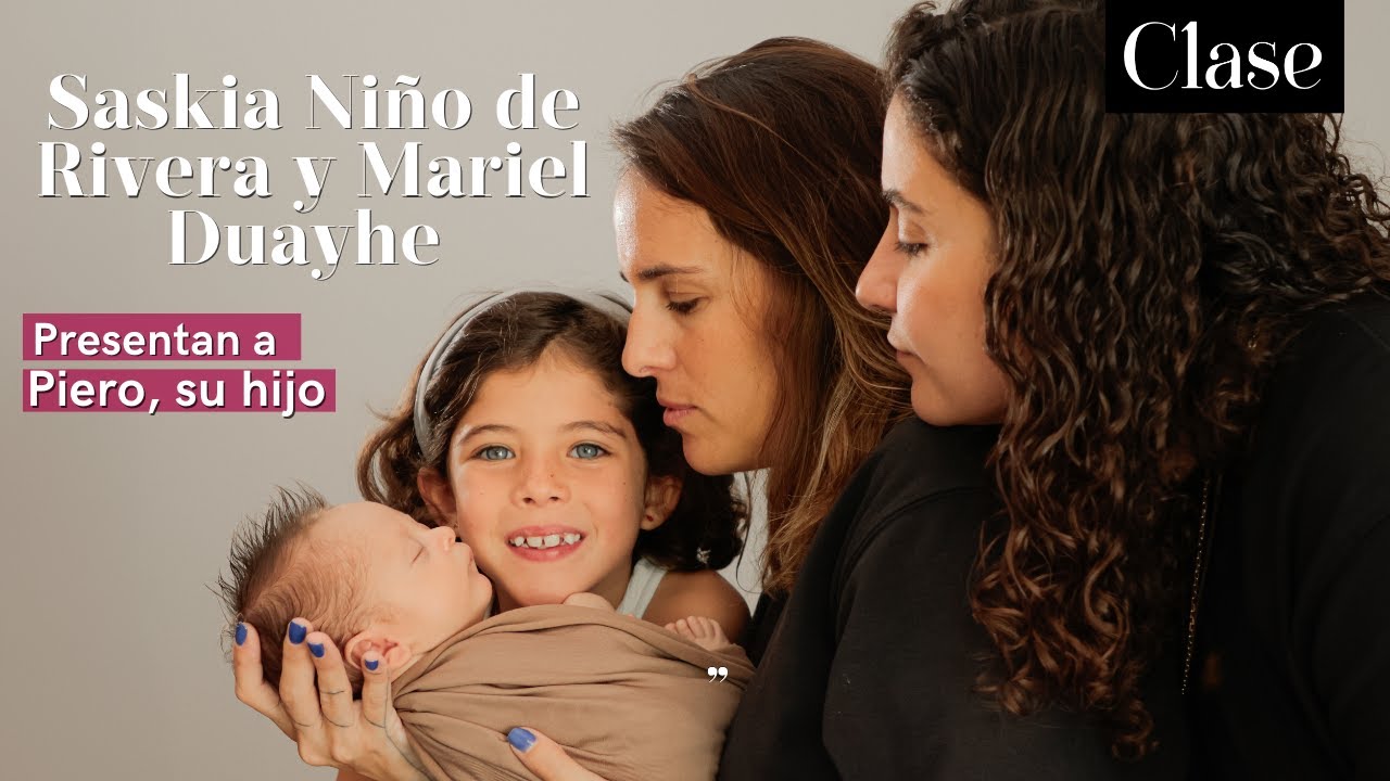 Saskia Niño de Rivera y Mariel Duayhe nos presentan a Piero, su hijo | #Entrevista
