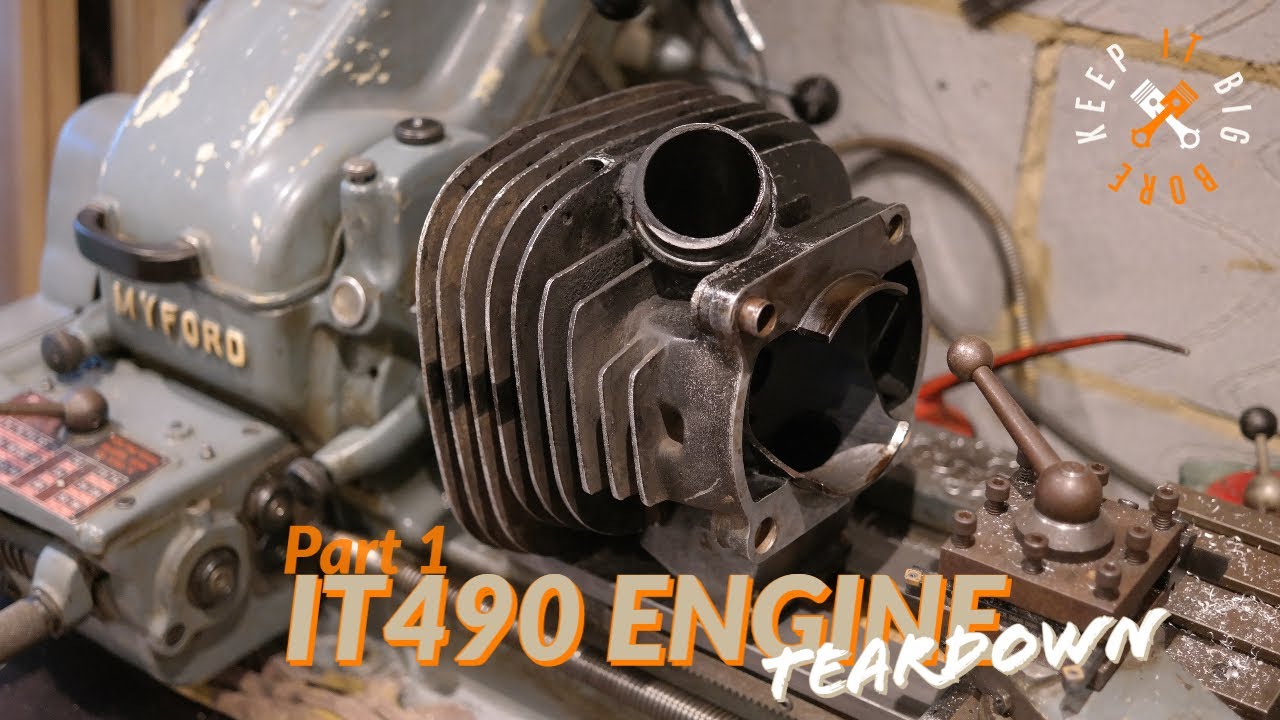Yamaha IT490 Engine Teardown Part 1