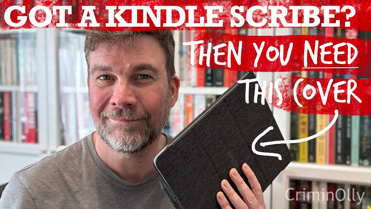 Kindle Scribe Fabric Folio Cover Review - an essential addition for your Scribe