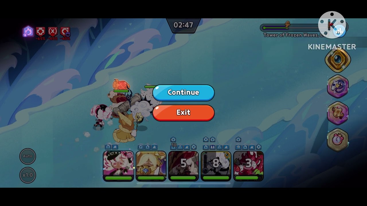 Cookie Run Kingdom: Tower Of Frozen Waves Battle Theme soundtrack (OST)