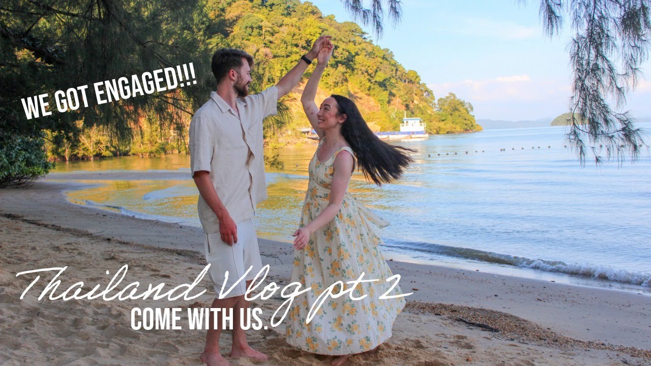 Come with us to Thailand | WE GOT ENGAGED! | Elephants, Monkeys and an Engagement!
