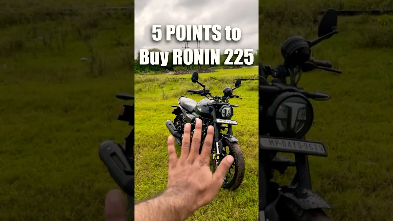 5 Positives of TVS Ronin 2025 new model 🔥 | #tvs #ronin #shorts